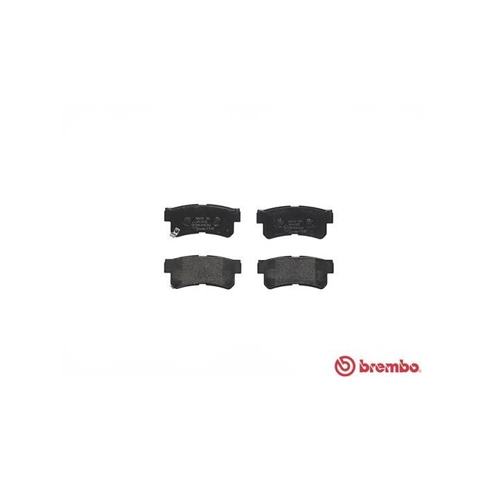BREMBO Bremsbelagsatz, Scheibenbremse P15009