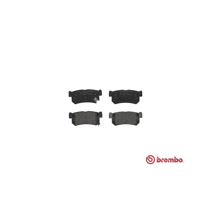 BREMBO Bremsbelagsatz, Scheibenbremse P15010