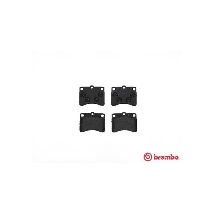 BREMBO Bremsbelagsatz, Scheibenbremse P16003