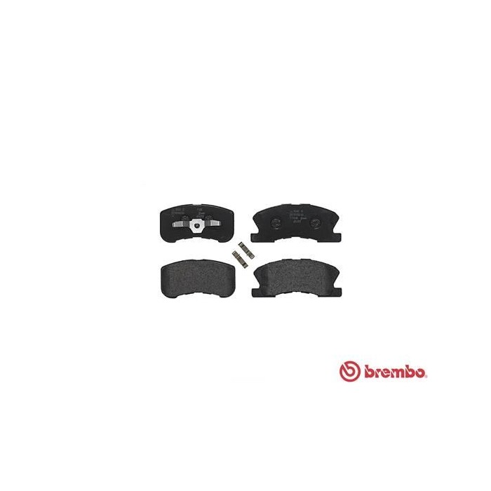 BREMBO Bremsbelagsatz, Scheibenbremse P16008