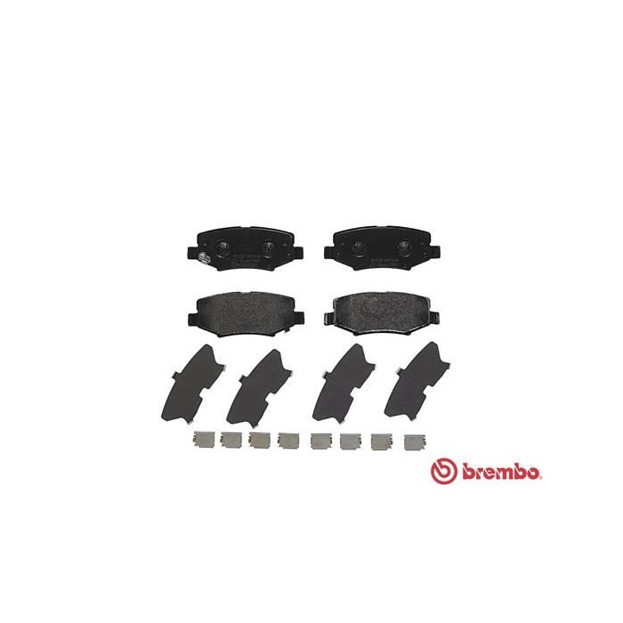 BREMBO Bremsbelagsatz, Scheibenbremse P18024