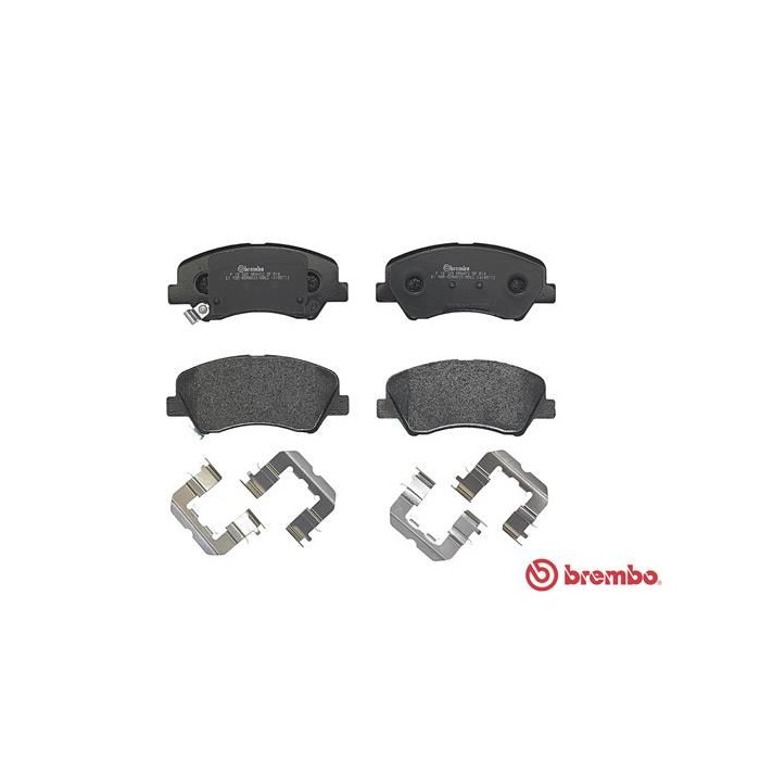 BREMBO Bremsbelagsatz, Scheibenbremse P18025