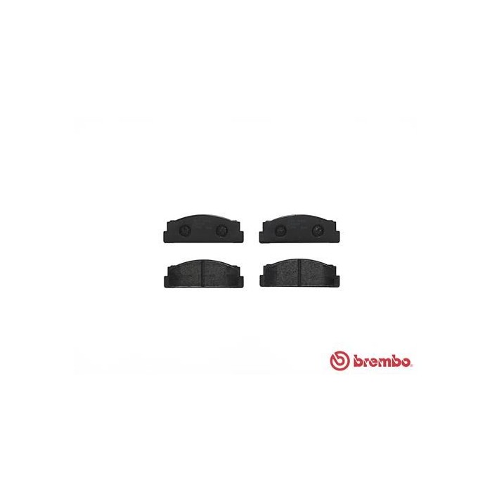 BREMBO Bremsbelagsatz, Scheibenbremse P23003