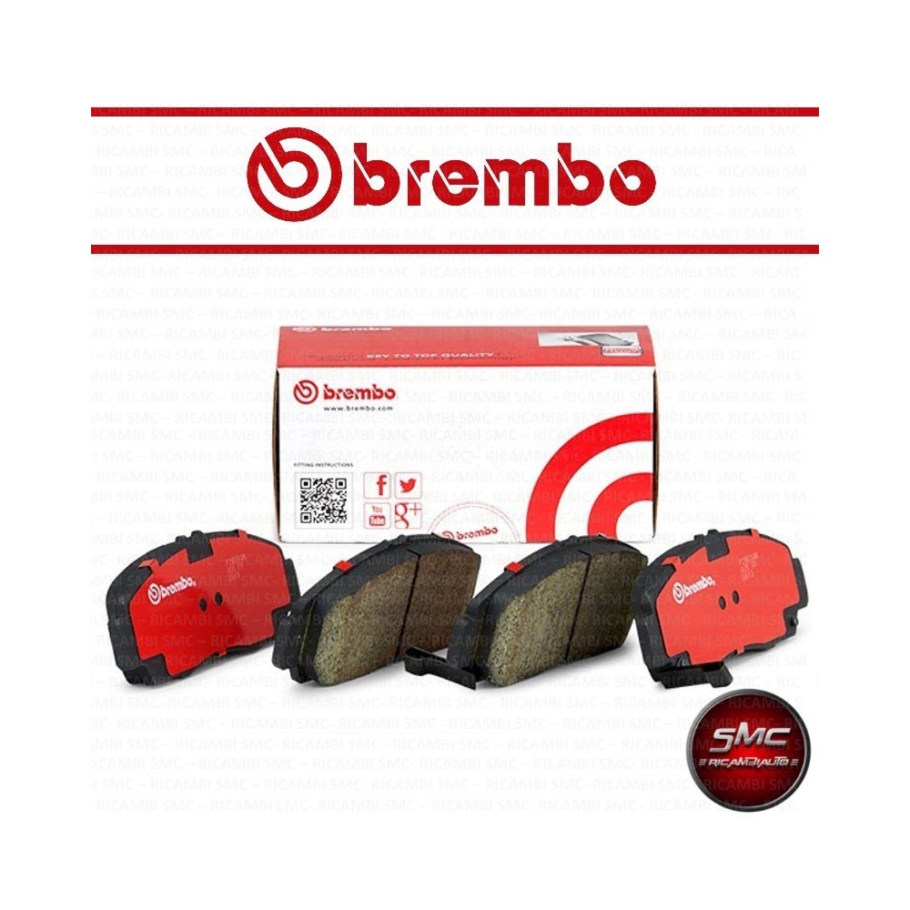 BREMBO Bremsbelagsatz, Scheibenbremse P23021