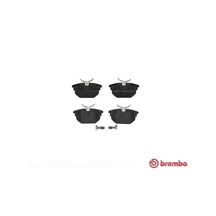 BREMBO Bremsbelagsatz, Scheibenbremse P23026