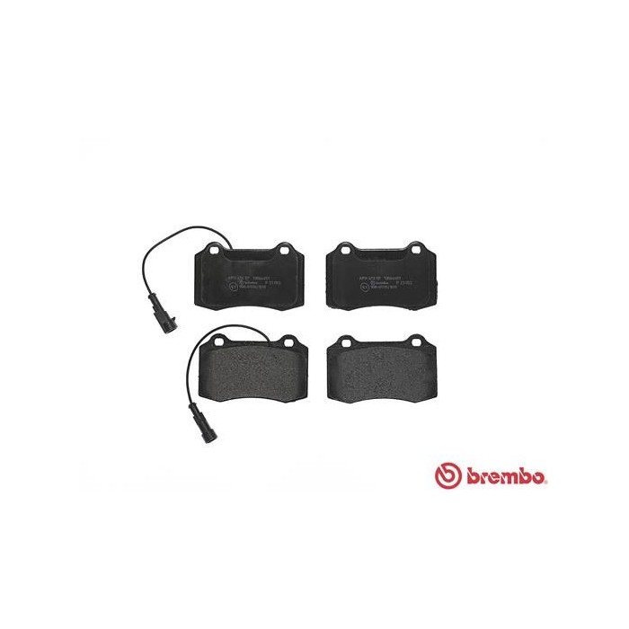 BREMBO Bremsbelagsatz, Scheibenbremse P23052