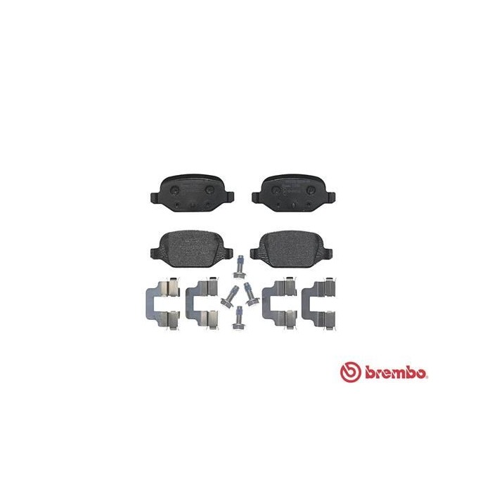 BREMBO Bremsbelagsatz, Scheibenbremse P23064