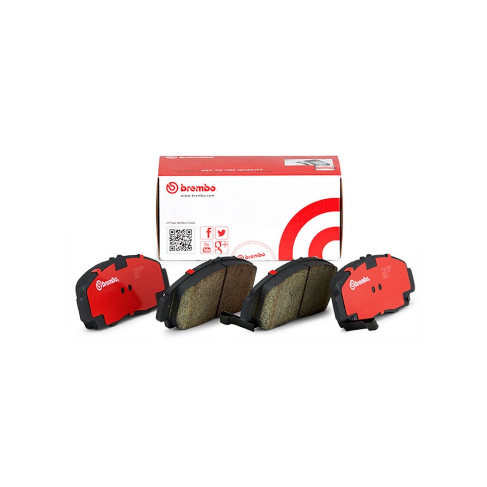 BREMBO Bremsbelagsatz, Scheibenbremse P23065