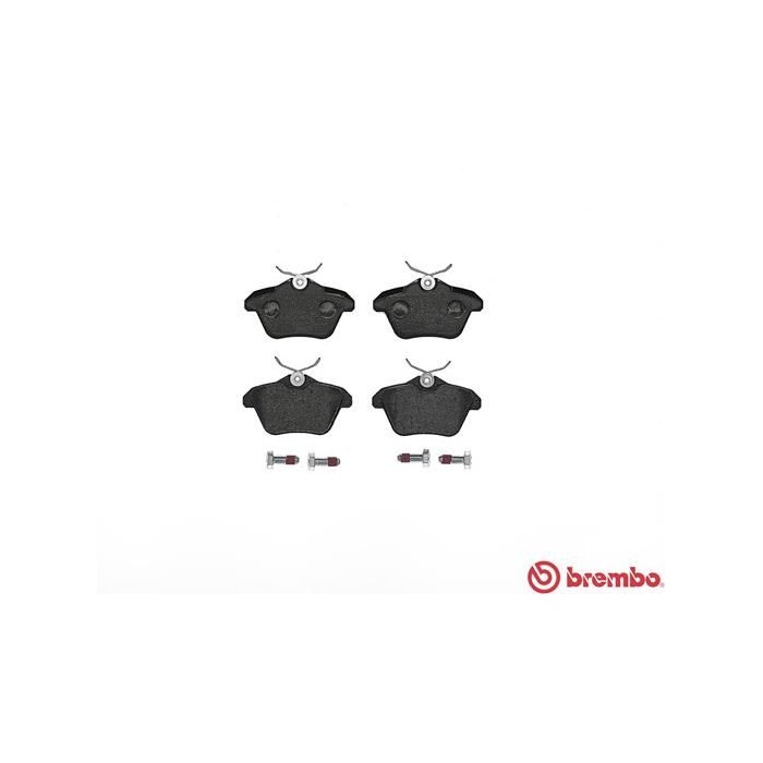 BREMBO Bremsbelagsatz, Scheibenbremse P23067
