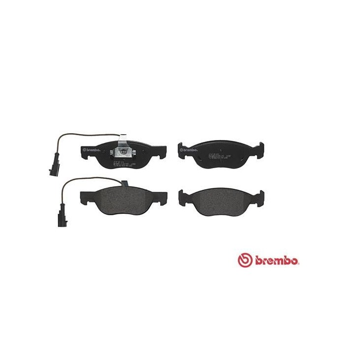 BREMBO Bremsbelagsatz, Scheibenbremse P23071