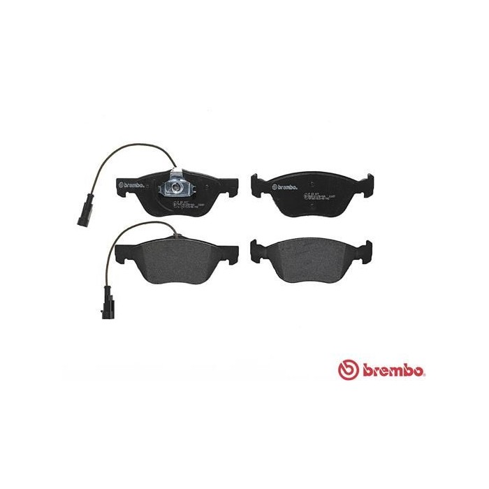 BREMBO BREMSBELÄGE, RICHTUNGSGEBUNDEN Bremsbelagsatz, Scheibenbremse P23077