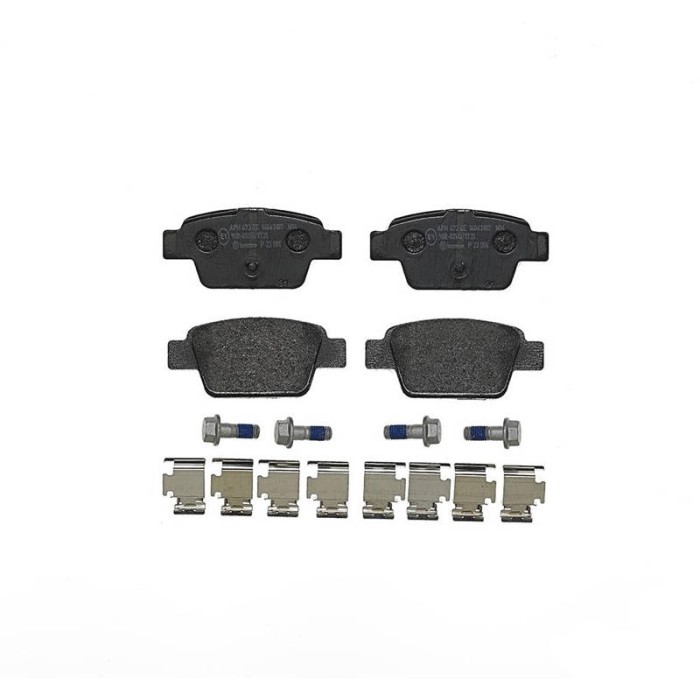 BREMBO Bremsbelagsatz, Scheibenbremse P23080