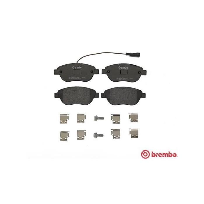 BREMBO Bremsbelagsatz, Scheibenbremse P23087