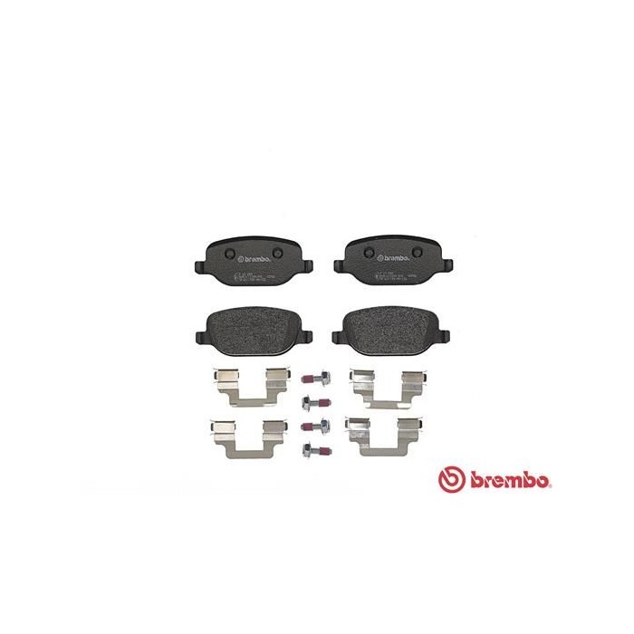 BREMBO Bremsbelagsatz, Scheibenbremse P23089
