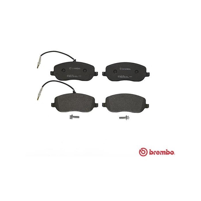 BREMBO Bremsbelagsatz, Scheibenbremse P23090