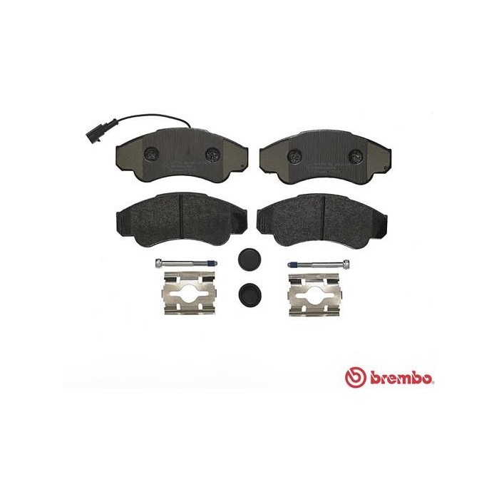 BREMBO Bremsbelagsatz, Scheibenbremse P23092