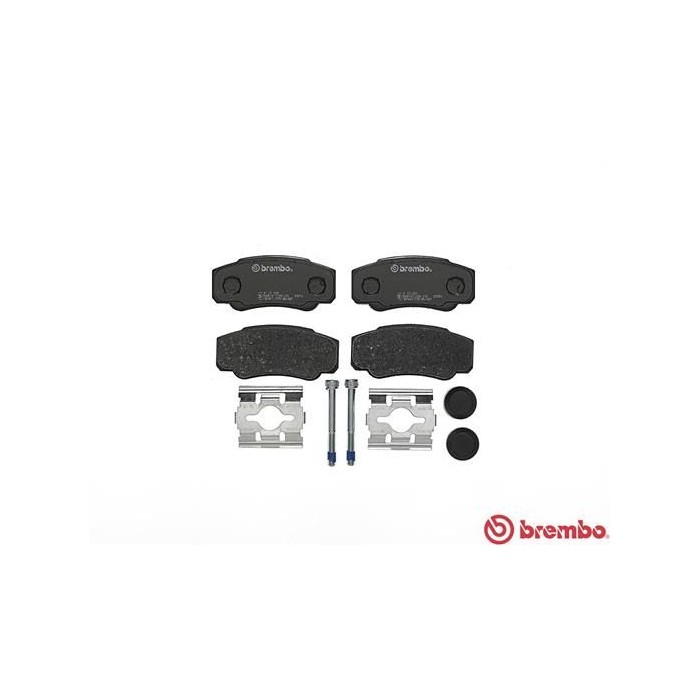 BREMBO Bremsbelagsatz, Scheibenbremse P23093