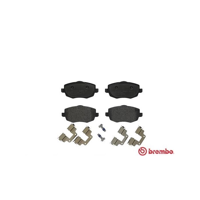 BREMBO Bremsbelagsatz, Scheibenbremse P23095
