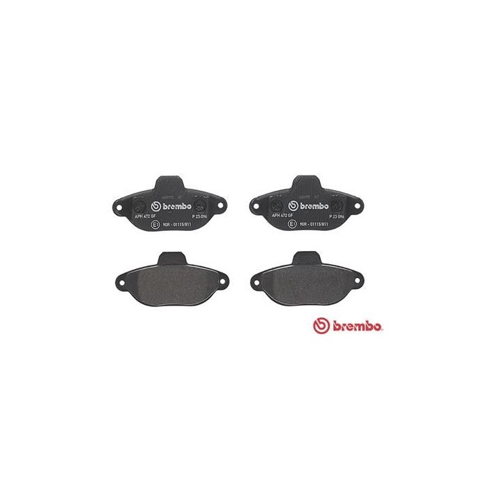 BREMBO Bremsbelagsatz, Scheibenbremse P23096