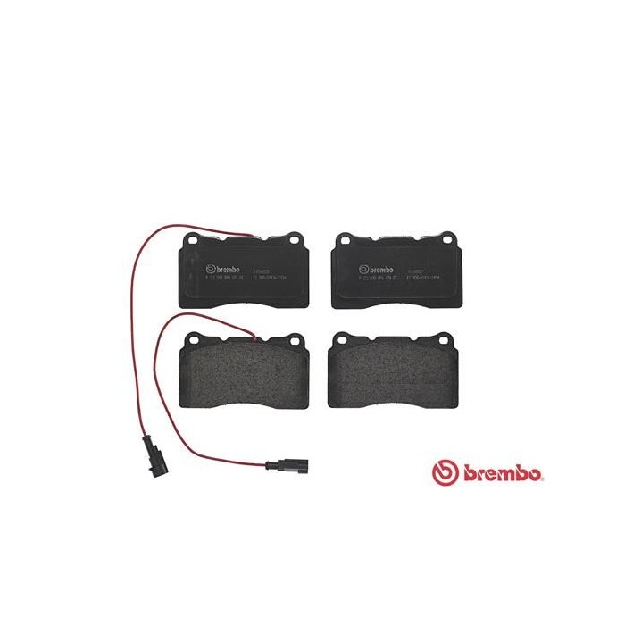 BREMBO Bremsbelagsatz, Scheibenbremse P23098