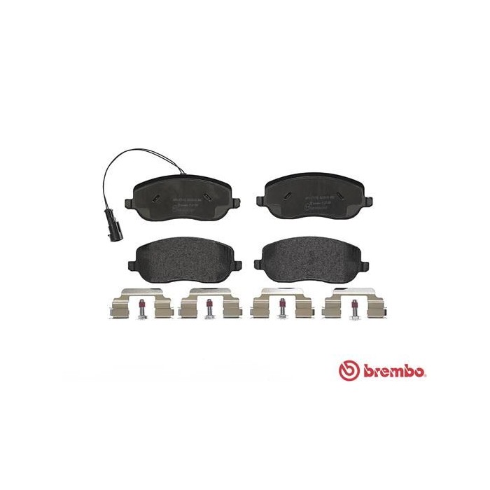 BREMBO Bremsbelagsatz, Scheibenbremse P23100