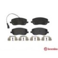 BREMBO Bremsbelagsatz, Scheibenbremse P23100