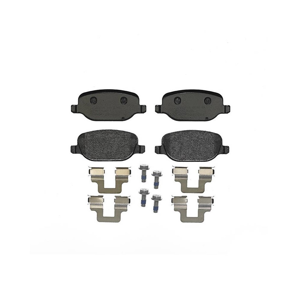 BREMBO Bremsbelagsatz, Scheibenbremse P23109