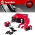 BREMBO Bremsbelagsatz, Scheibenbremse P23112