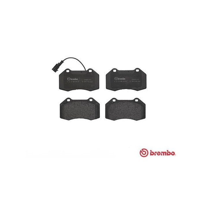 BREMBO Bremsbelagsatz, Scheibenbremse P23117