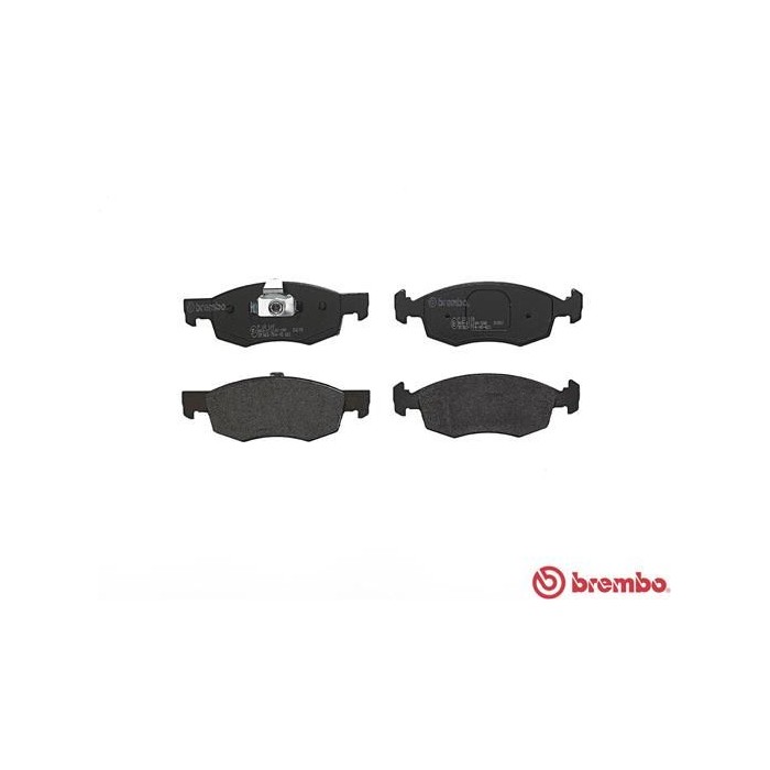 BREMBO Bremsbelagsatz, Scheibenbremse P23118