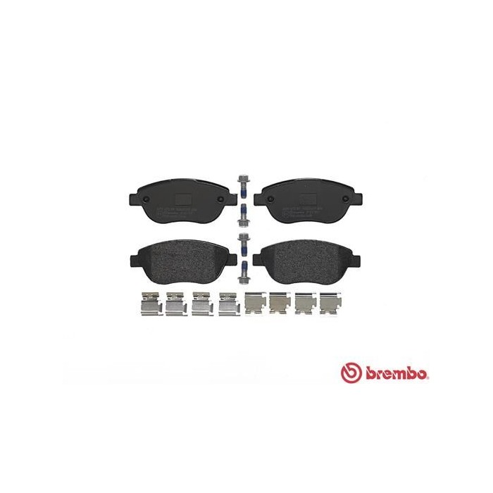 BREMBO Bremsbelagsatz, Scheibenbremse P23119