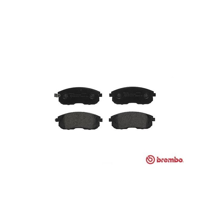 BREMBO Bremsbelagsatz, Scheibenbremse P23126