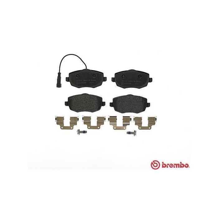 BREMBO Bremsbelagsatz, Scheibenbremse P23127