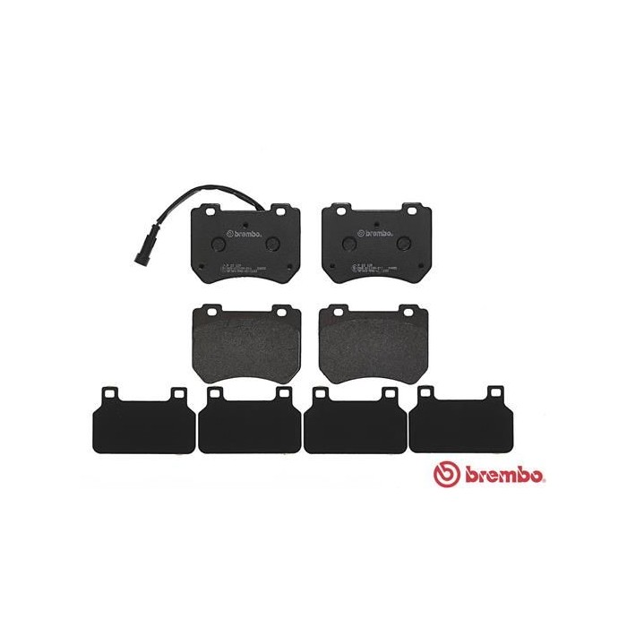 BREMBO Bremsbelagsatz, Scheibenbremse P23129