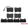 BREMBO Bremsbelagsatz, Scheibenbremse P23129