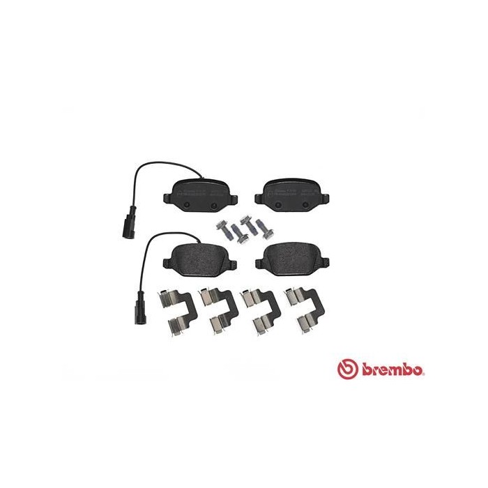 BREMBO Bremsbelagsatz, Scheibenbremse P23131