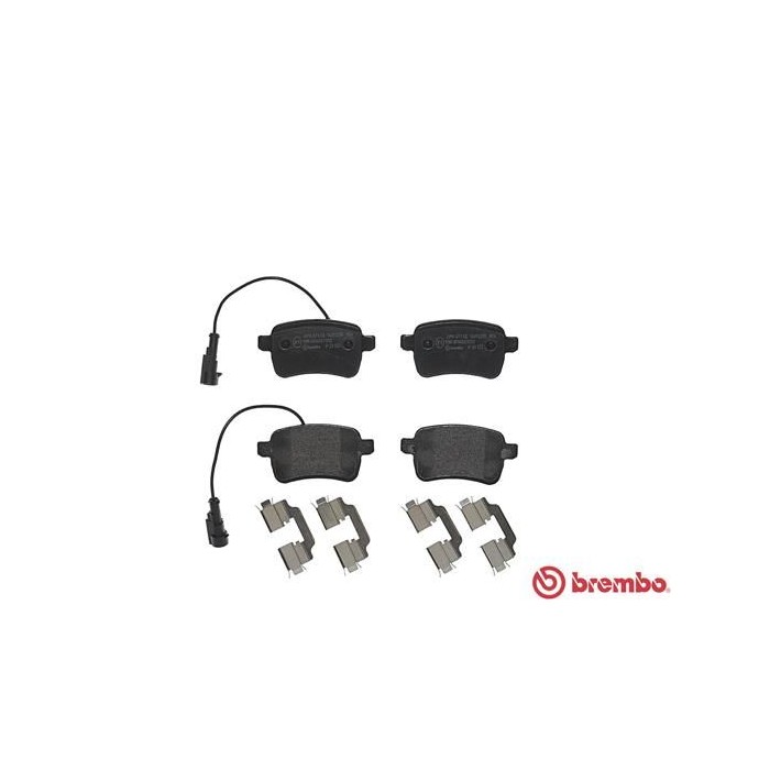 BREMBO Bremsbelagsatz, Scheibenbremse P23133