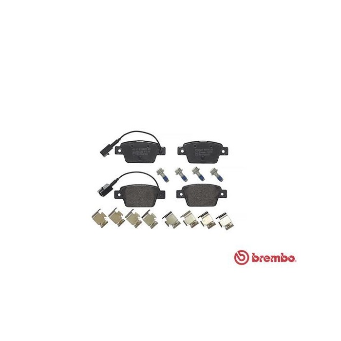 BREMBO Bremsbelagsatz, Scheibenbremse P23135