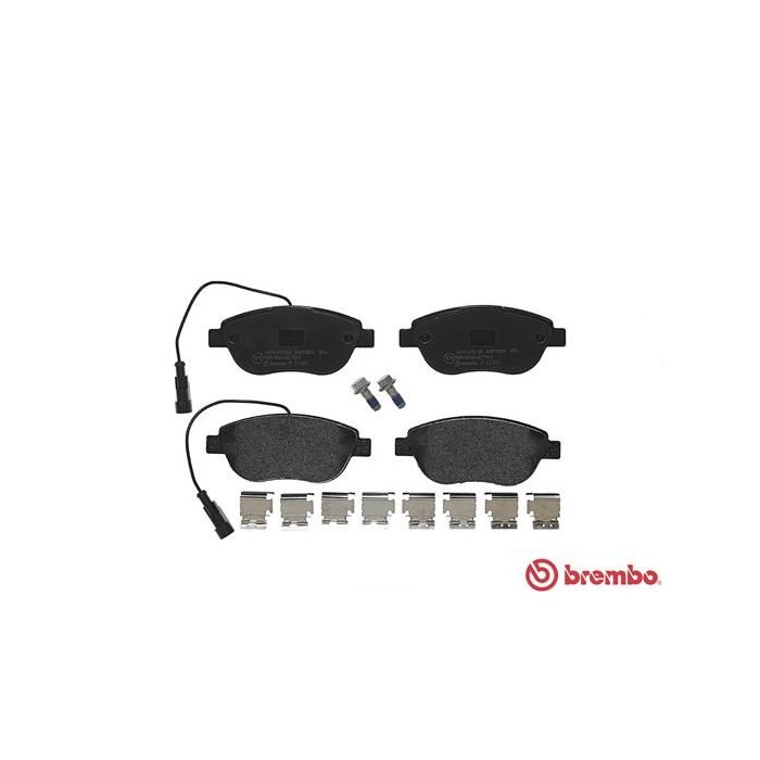 BREMBO Bremsbelagsatz, Scheibenbremse P23137