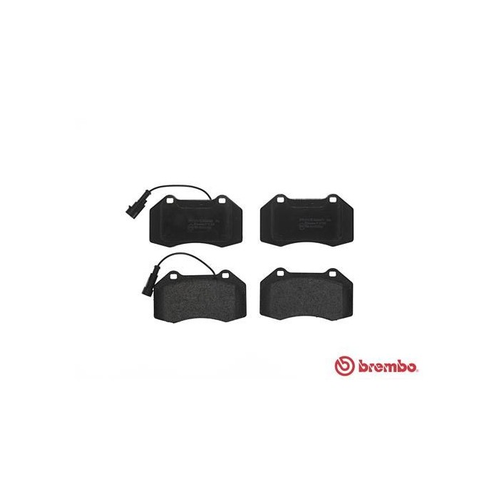 BREMBO Bremsbelagsatz, Scheibenbremse P23139