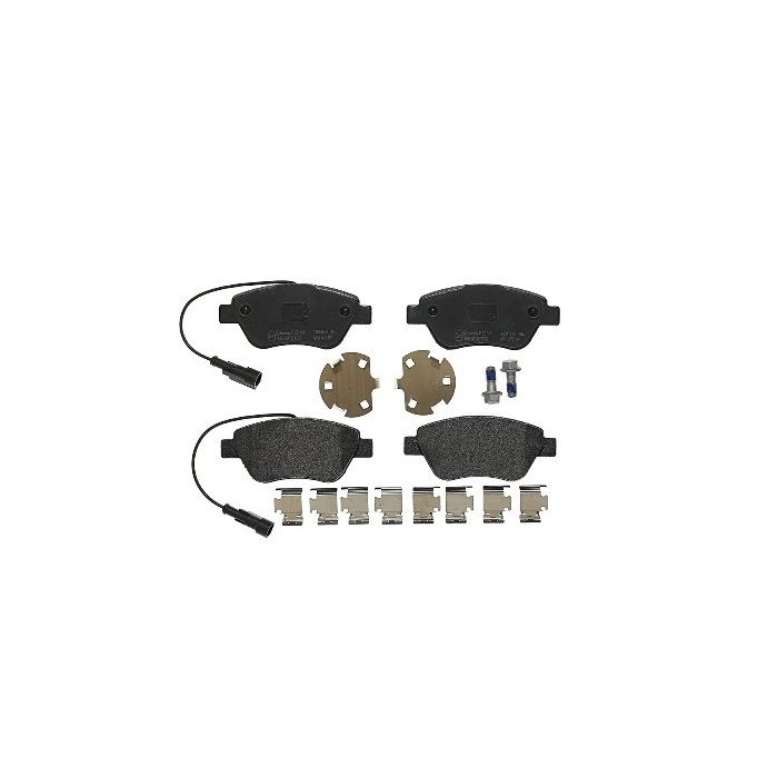 BREMBO Bremsbelagsatz, Scheibenbremse P23141