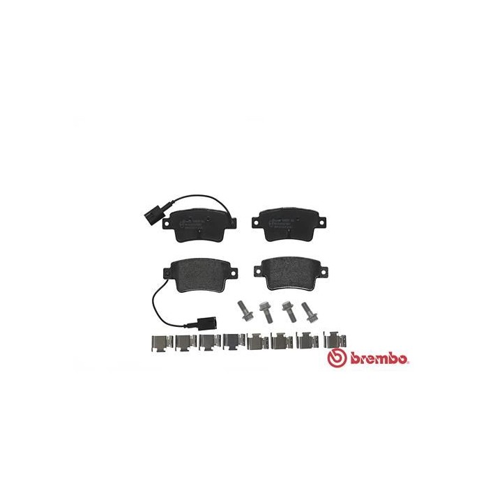 BREMBO Bremsbelagsatz, Scheibenbremse P23142