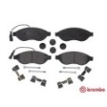 BREMBO Bremsbelagsatz, Scheibenbremse P23143