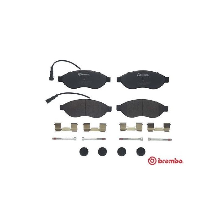 BREMBO Bremsbelagsatz, Scheibenbremse P23144