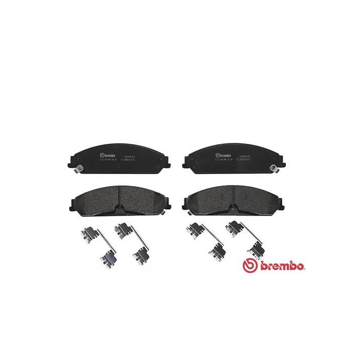 BREMBO Bremsbelagsatz, Scheibenbremse P23149