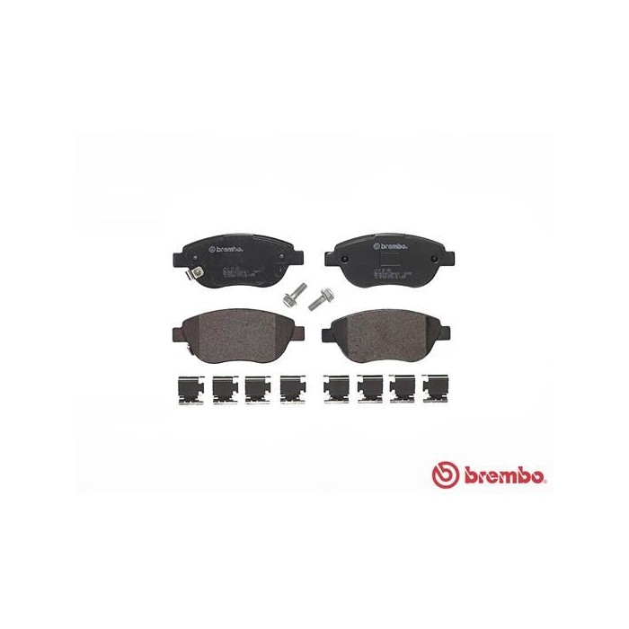 BREMBO Bremsbelagsatz, Scheibenbremse P23153