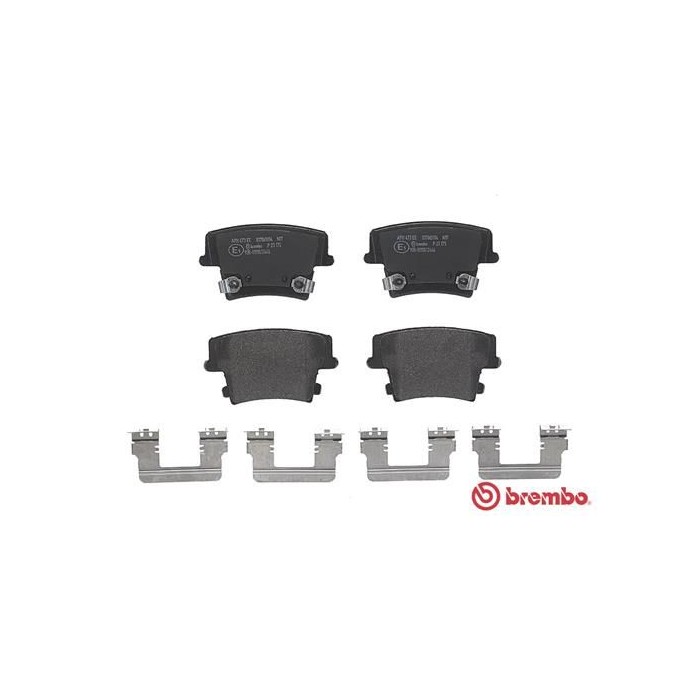 BREMBO Bremsbelagsatz, Scheibenbremse P23175