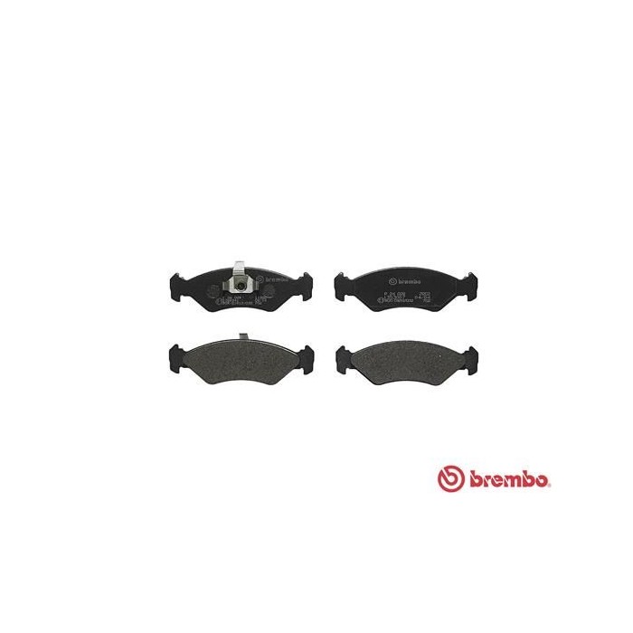 BREMBO Bremsbelagsatz, Scheibenbremse P24028