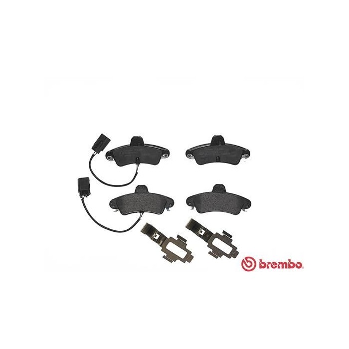BREMBO Bremsbelagsatz, Scheibenbremse P24038