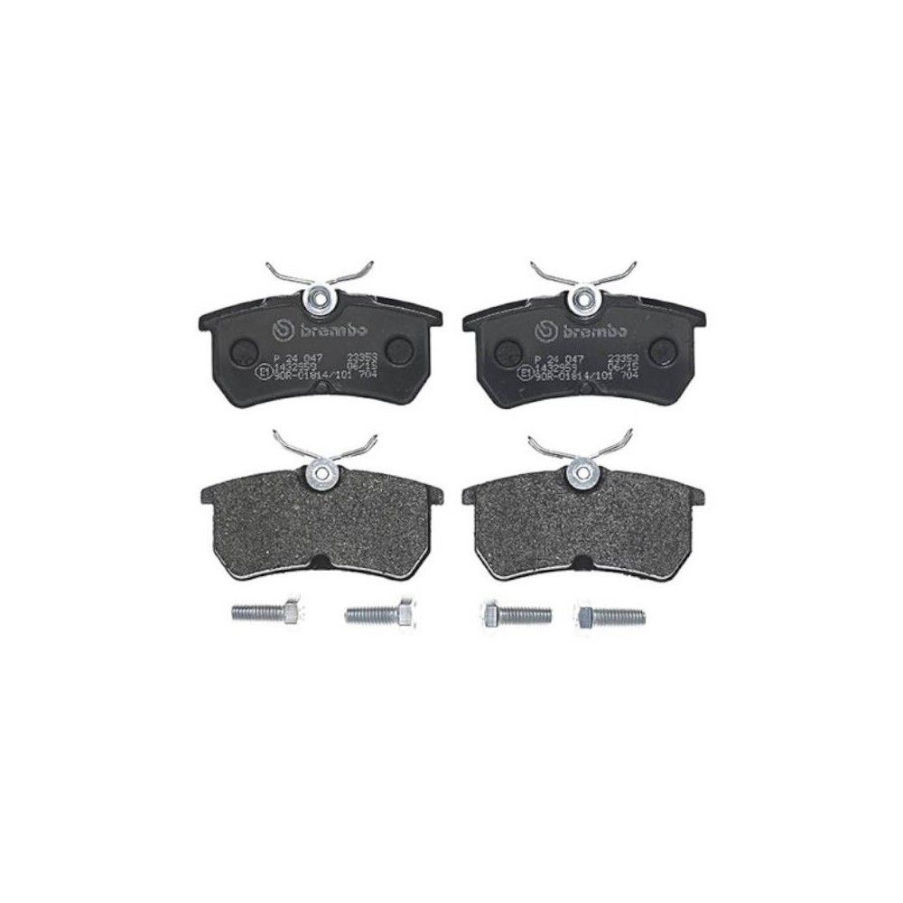 BREMBO Bremsbelagsatz, Scheibenbremse P24047